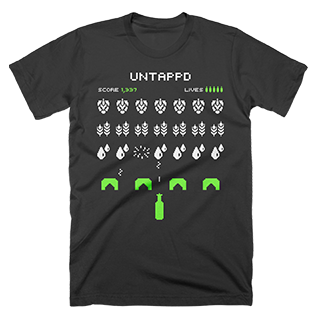 Beer Invader Untappd Shirt